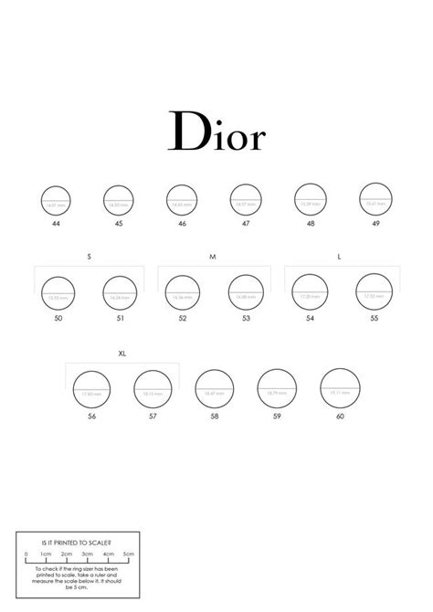 dior logo rings|Dior ring size chart.